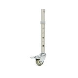 Silla de ducha plegable con función de inodoro – Ruedas con freno