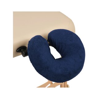Funda de reposacabezas de tela de rizo - azul