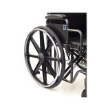 Silla de ruedas extra ancha de 56 cm con marco reforzado – Capacidad de peso: 225 kg
