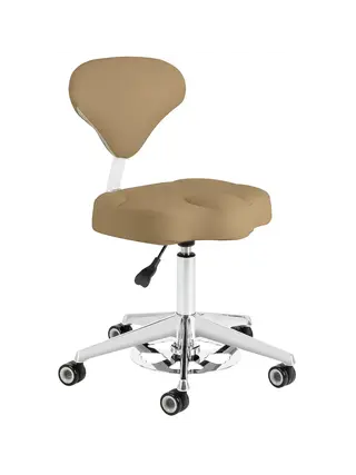 Silla de trabajo ergonómica - Azzurro 156f - beige