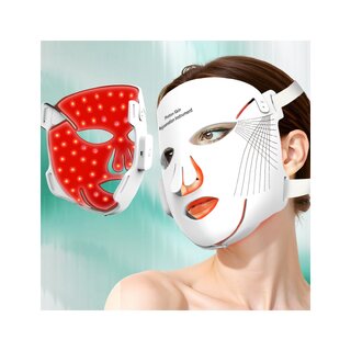 Máscara de luz roja LED 4D - Máscara facial