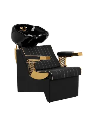 Gabbiano Barber Lavabo Marcus Gold Black
