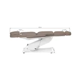 Sillón de tratamiento eléctrico SILLON CLASSIC de 3 motores - marrón