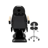 Sillón de tratamiento SILLON Lux 273B + taburete 304, negro
