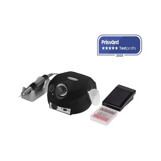 Lima de uñas eléctrica - Activ Power taladro de uñas J202 negro 65W