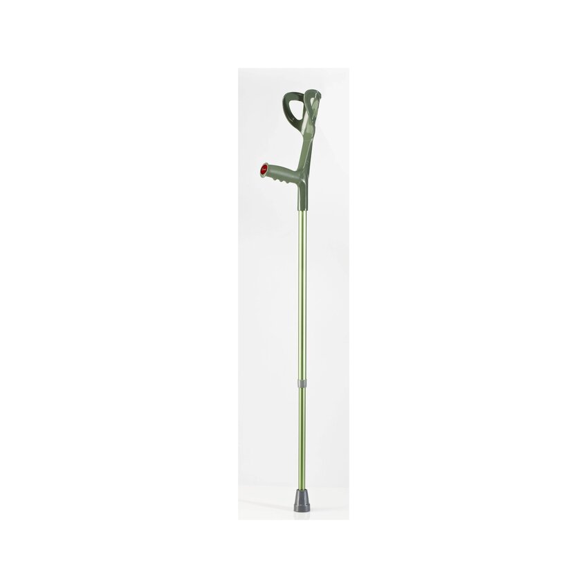 Muleta de antebrazo ligera - verde