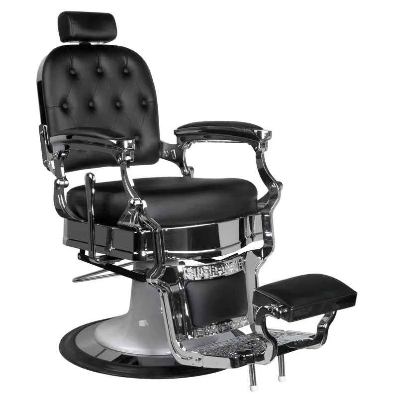 Silla de barbero Gabbiano Retro Ernesto - Negra